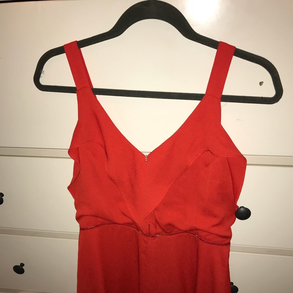 Red romper